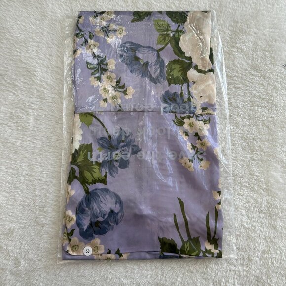 Reformation Frankie Silk Dress in Garden Soiree - Picture 7 of 12